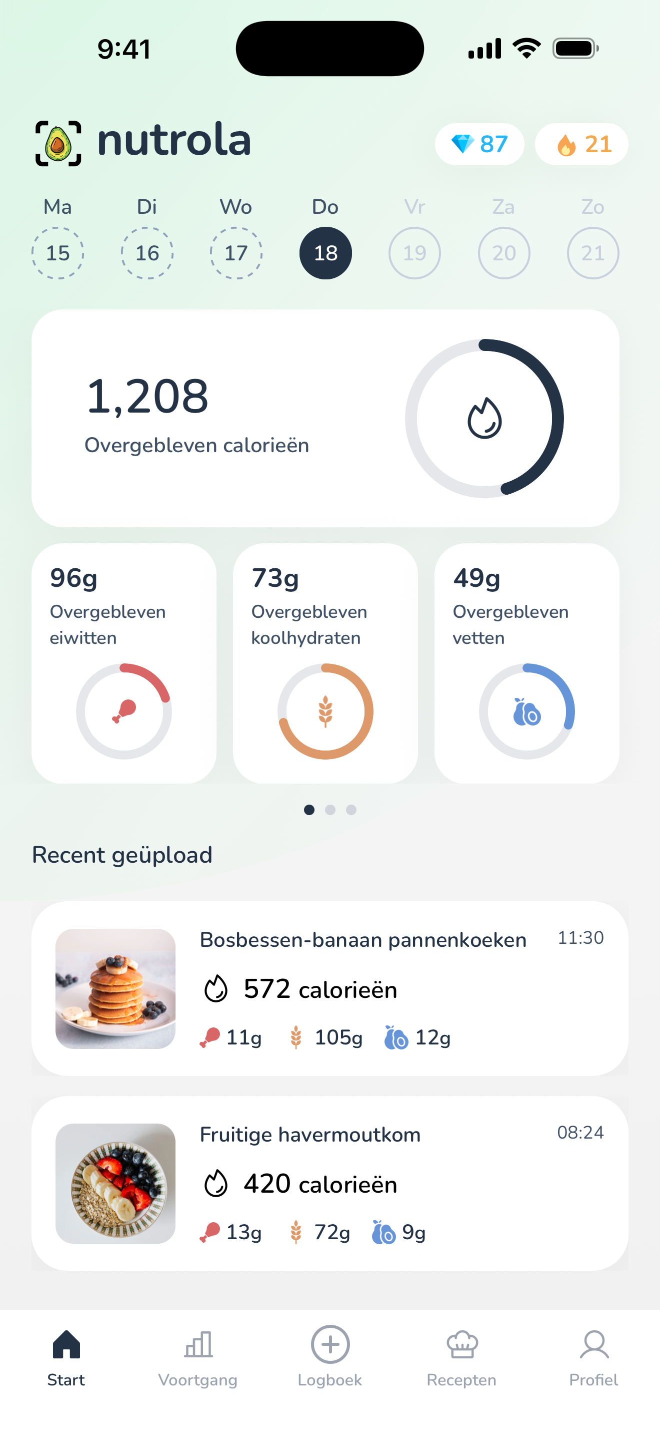 Nutrola-app